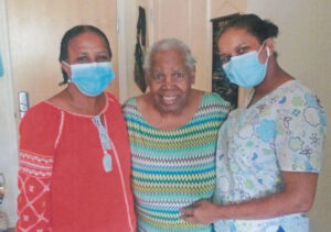 Mrs B with Family Staff